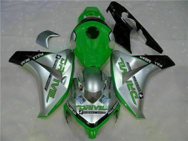 Verde Plata Carenado Honda CBR 1000 RR 2008-2011 Verde Plata Carenado Honda CBR 1000 RR 2008-2011
